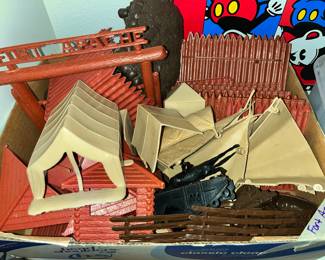 MARX FORT APACHE SET