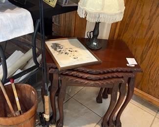 SET OF 3 NESTING TABLES