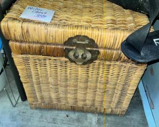 WICKER TRUNK