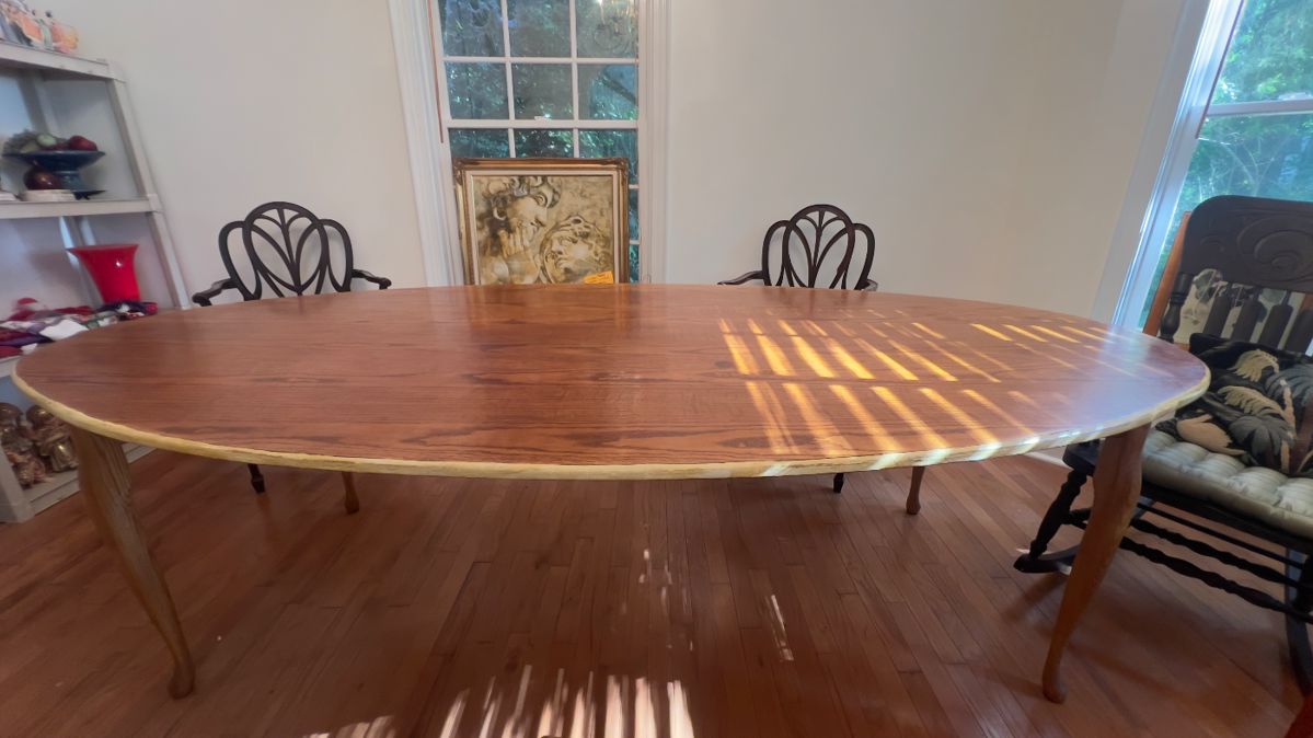 MCM DANISH STYLE ONE PIECE DINING ROOM TABLE… you’ve got to see this one, very unique