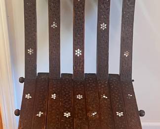 19th Century Syrian Middle Eastern HARDWOOD Chair