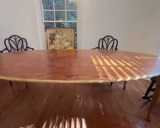 MCM DANISH STYLE ONE PIECE DINING ROOM TABLE… you’ve got to see this one, very unique