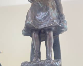 Bronze girl