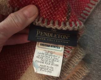 Pendleton wool blanket