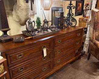 MCM six drawer dresser