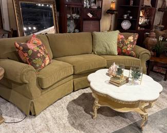 Curved sofa