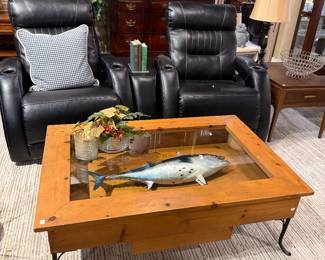 Shadowbox coffee table