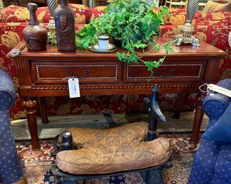 Vintage camel saddle