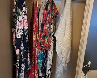 SCARVES, SHIRT, DRESS