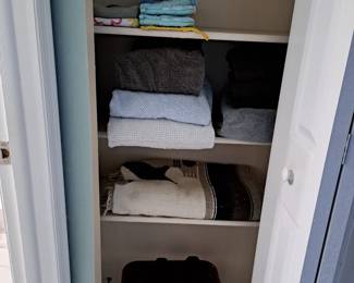 TOWELS, PERU RUG, BABY SHOES, STEP STOOL, WEIGHTS