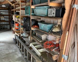 Lots of gardening supplies