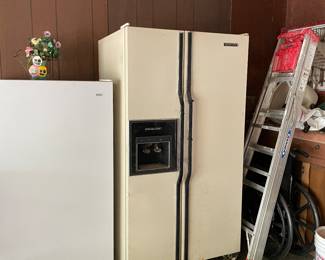 Garage fridge and freezer