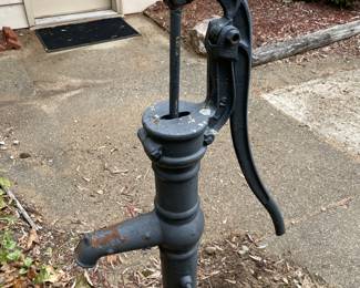 Vintage water pump