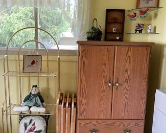 Cabinet and decor