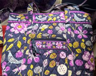 vera bradley nightingale tote bag 