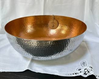 Samlan Hammered Copper Bowl 