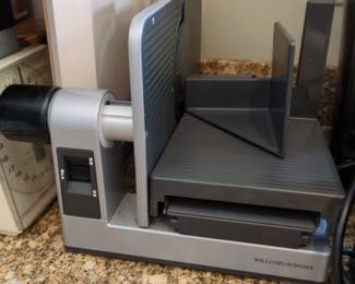 william sonoma meat slicer