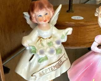 September Birthday Angel Figurine 
