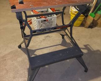Vintage Black & Decker Workmate Dual Height Portable Work Center 