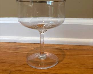 Lenox Desire Platinum Trim Champagne Glass 