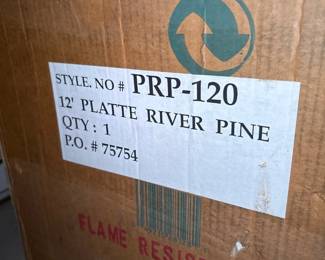 12 ft christmas tree in box 