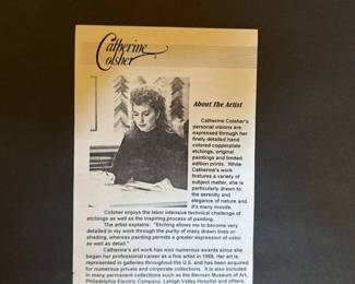 Catherine Colsher, artist 