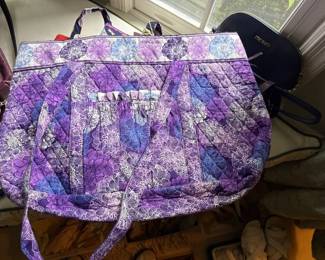 large cotton fabric tote 