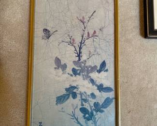 Asian Floral art print 