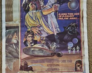 Vintage Star Wars poster