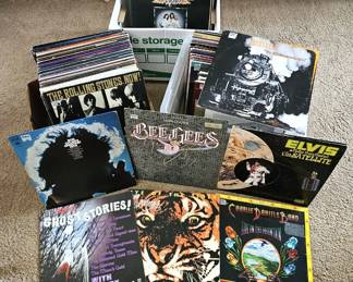 Vinyl Records ~ Classic Rock, Trains!