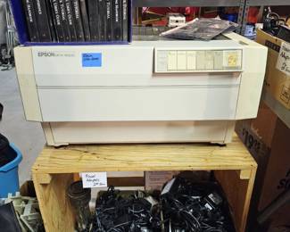 Epson DFX-5000 impact matrix printer.