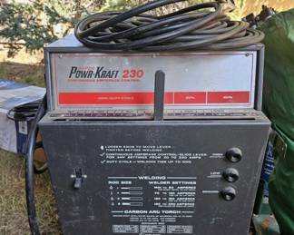Powr-Kraft welding machine.