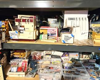 Brother & Happy Lock serger sewing machines