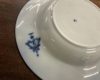 Royal Staffordshire Pottery Iris Pattern Serving Bowl/Dish
