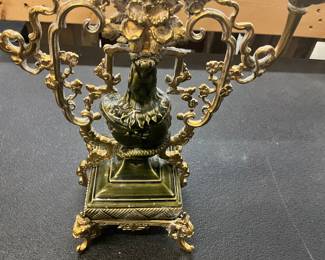 Brass Candelabra Candle Holder - Possibly Girandole