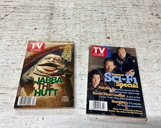 Jabba the Hutt & Sci-Fi TV Guides