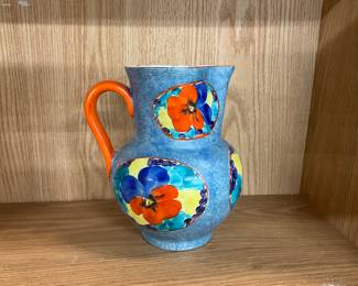 Czechoslovakia Pottery Pitcher