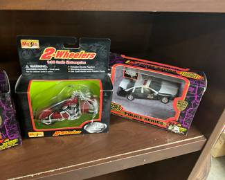 Die Cast Motorcycle & Car