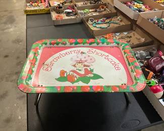 Strawberry Shortcake Metal Serving TV Tray