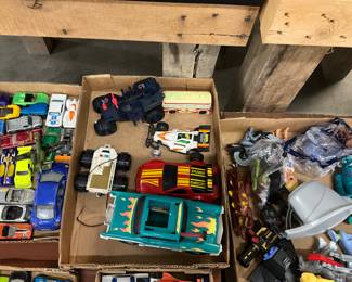 Assorted Die Cast Cars/Trucks - Toys