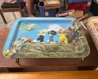 Cabbage Patch Dolls Metal Serving TV Tray