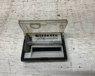 Vtg Gillette Razor