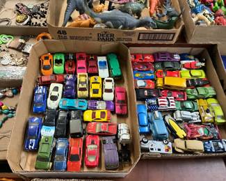 Assorted Die Cast Cars - Toys