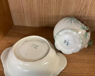 Porcelain Bowl & Pitcher