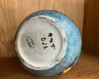 Czechoslovakia Pottery Pitcher