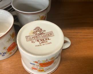 Summer Garden Collection by Excel Linda Pattern Dinnerware