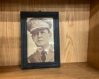 Framed Military Photo