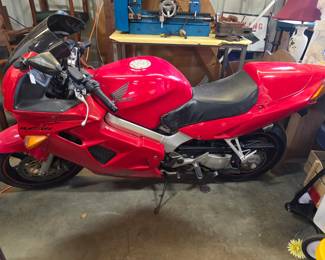 Honda Interceptor 800 Motorcycle RARE