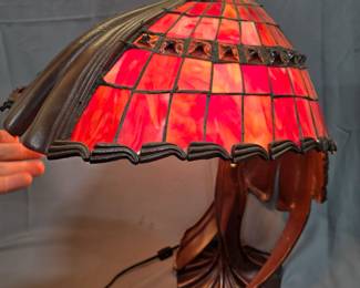Tiffany Style Stained Glass Lamp