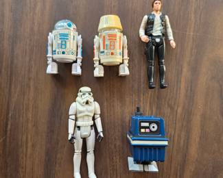 Vintage Kenner Star Wars action figures